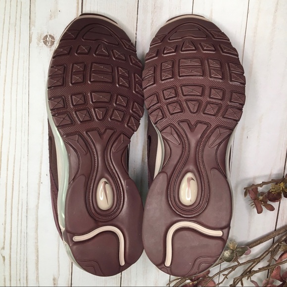 NEW Nike Air Max 97 Burgundy Sneakers 8.5 - Picture 5 of 6
